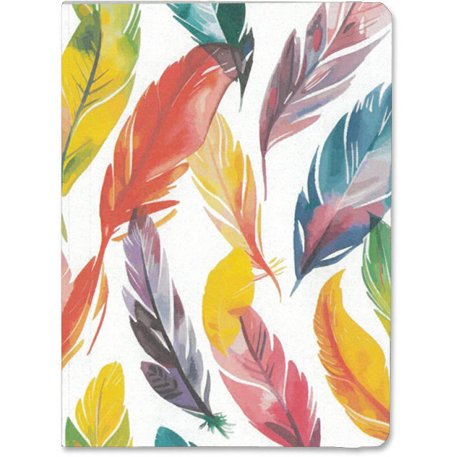Compton Care A5 Hardback Notebook - Feathers