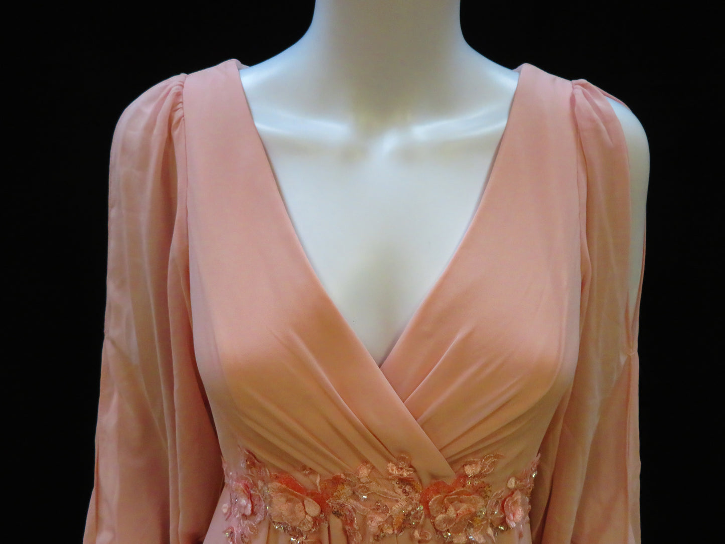 Ever Pretty - Peach Pink Prom Evening Dress