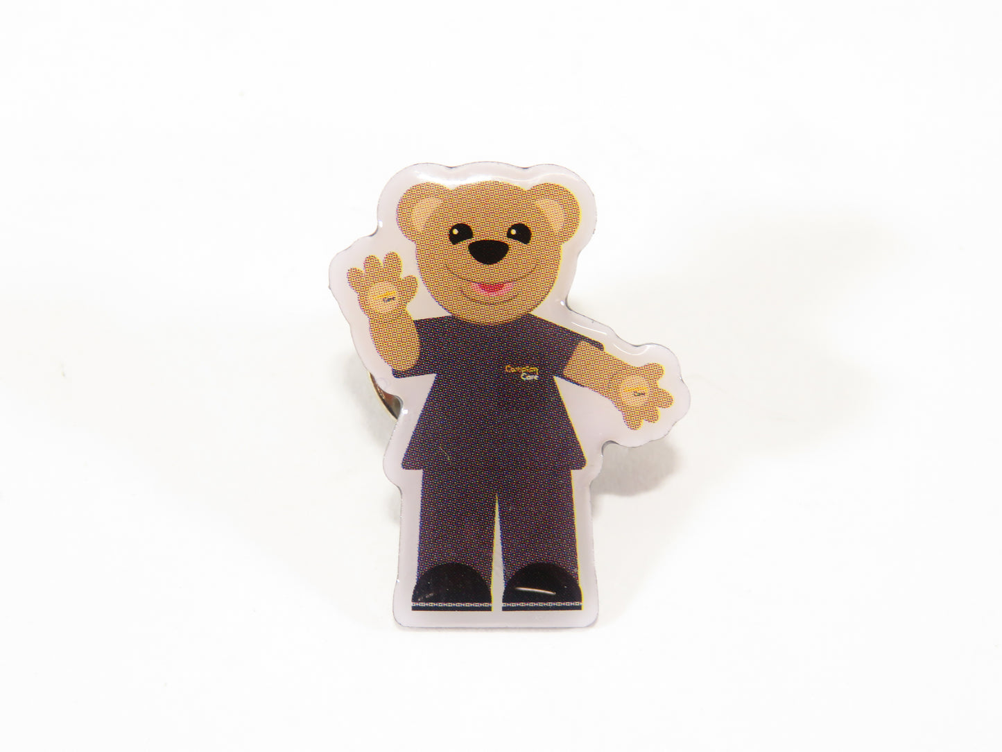 Compton Care - Custard Bear Pin Badge