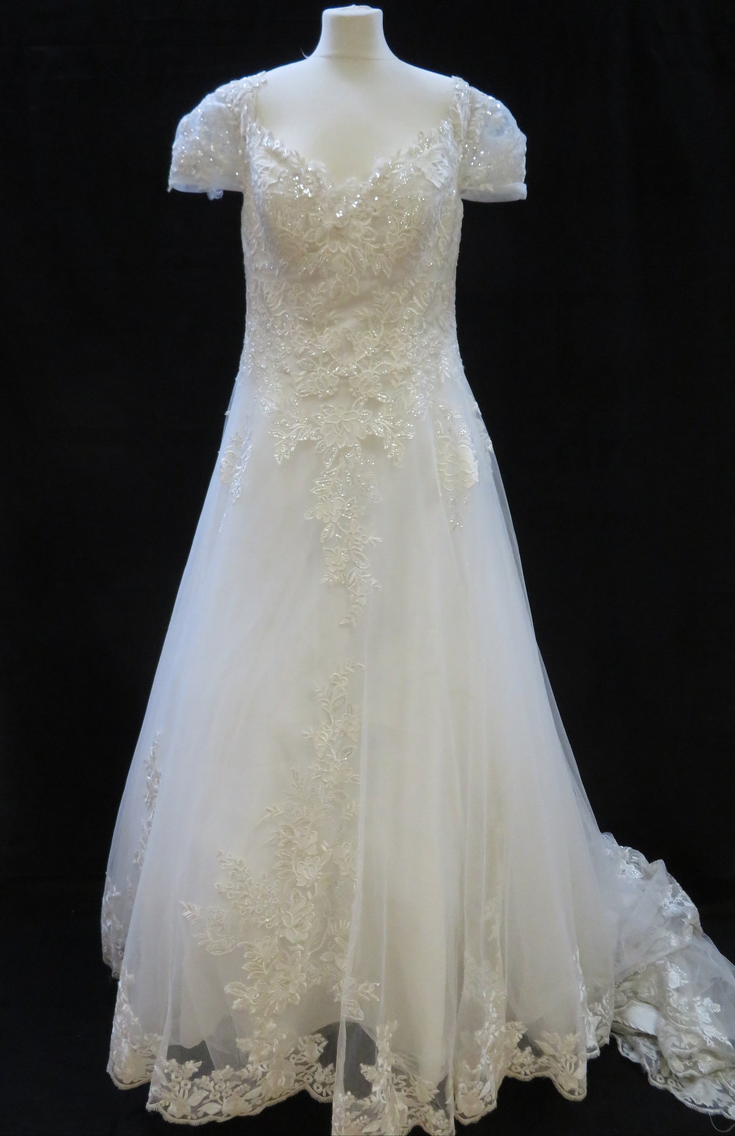 White Classic Wedding Dress