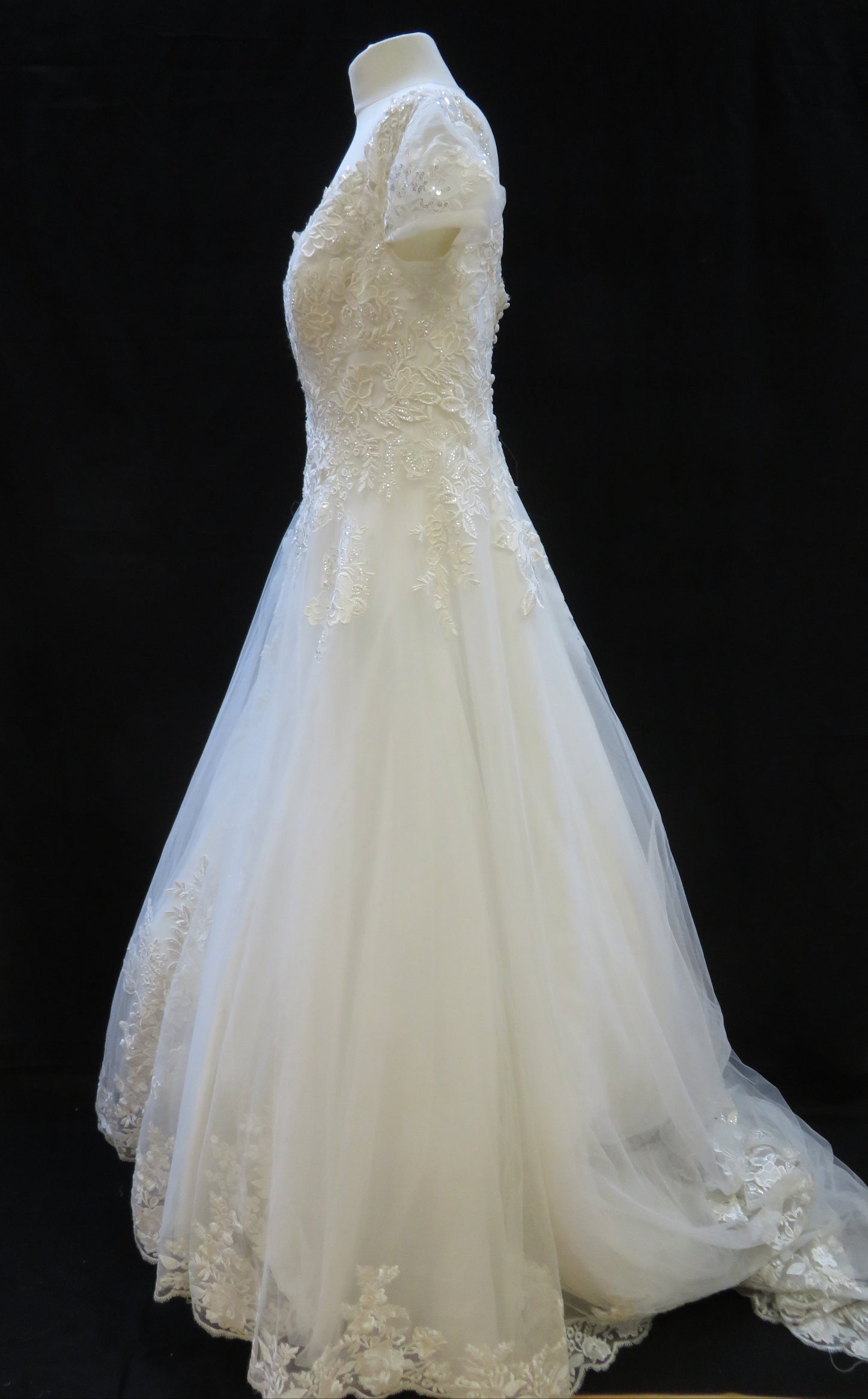 White Classic Wedding Dress