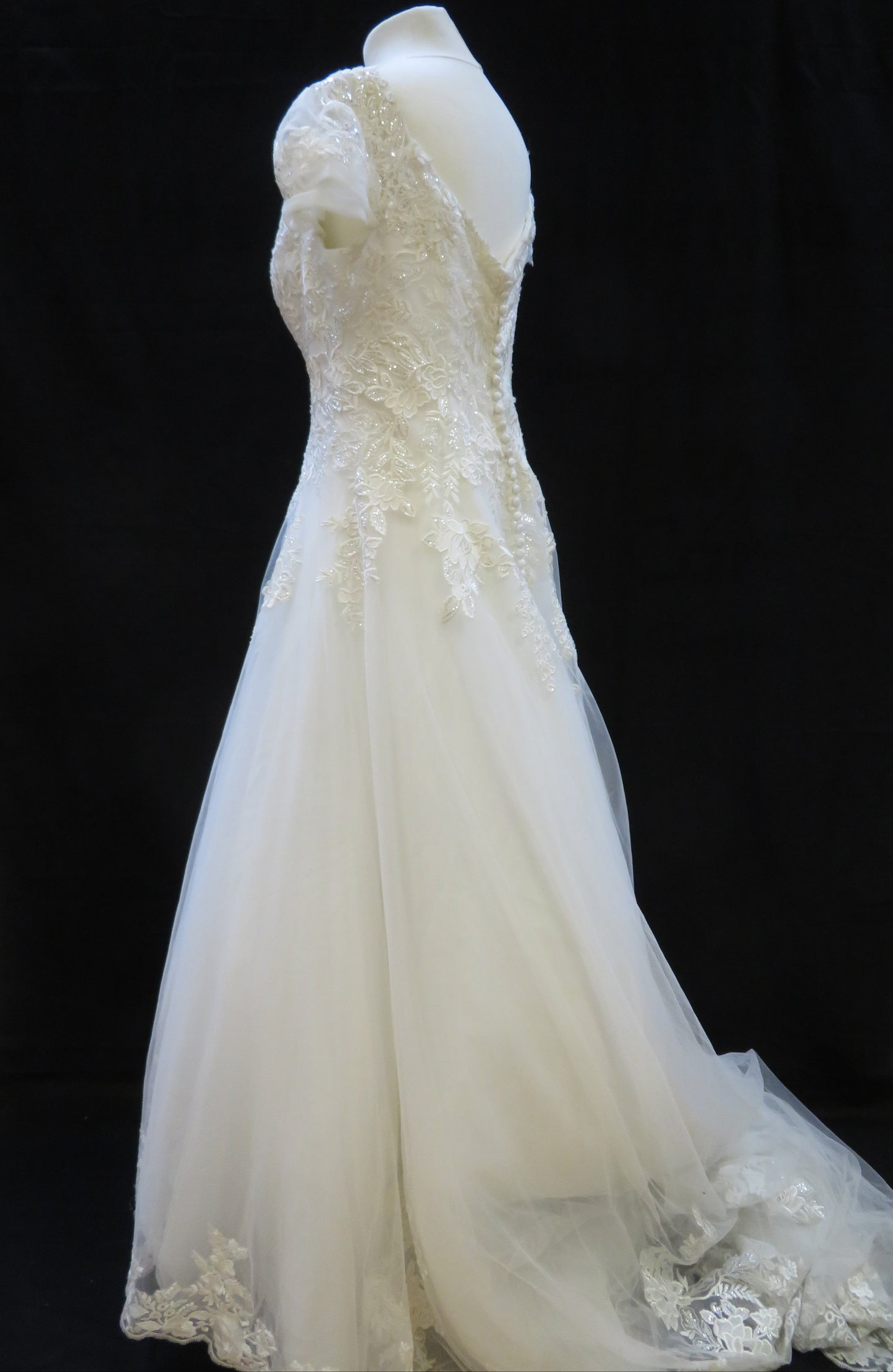 White Classic Wedding Dress