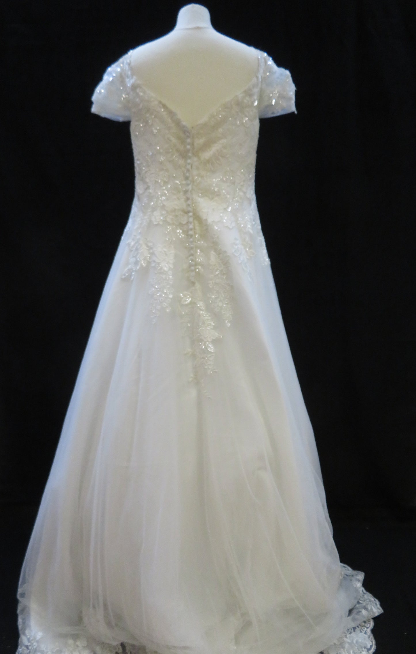 White Classic Wedding Dress