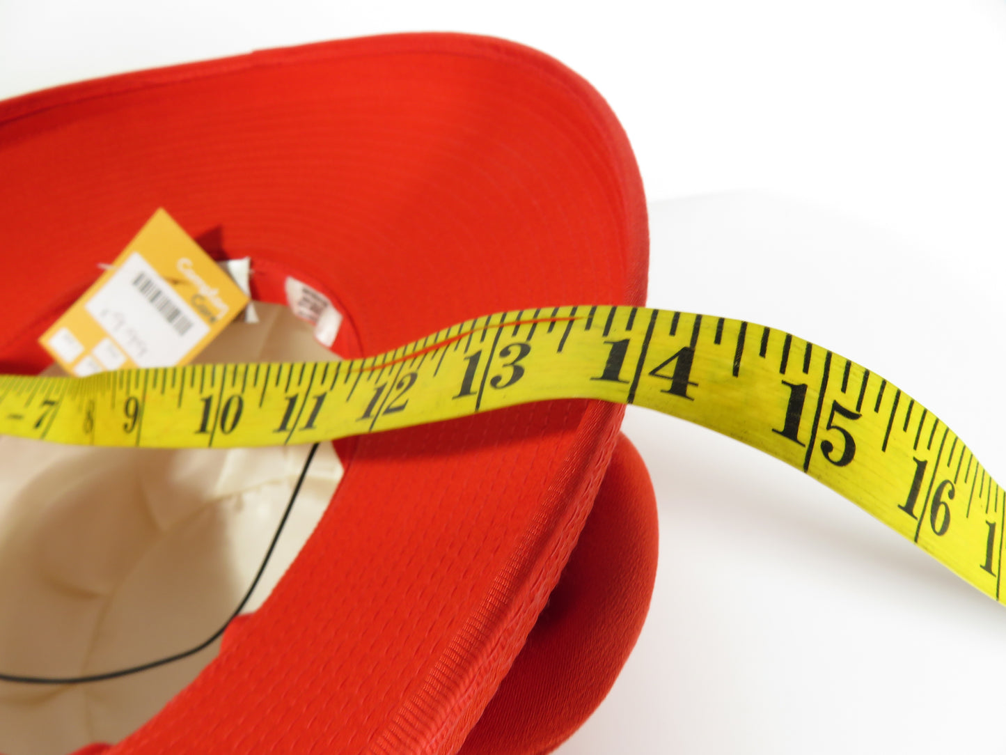 Cappelli Gondici - Coral Red Wedding Hat with Rose Detail