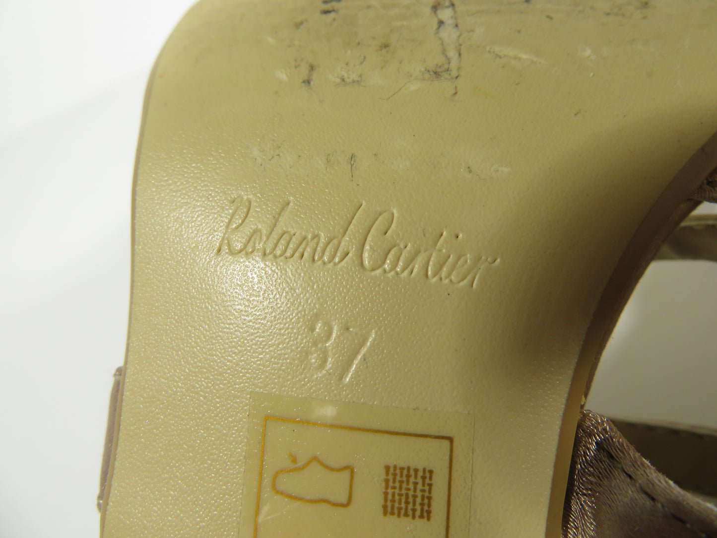 Roland Cartier - Strappy Satin Bridal Shoes