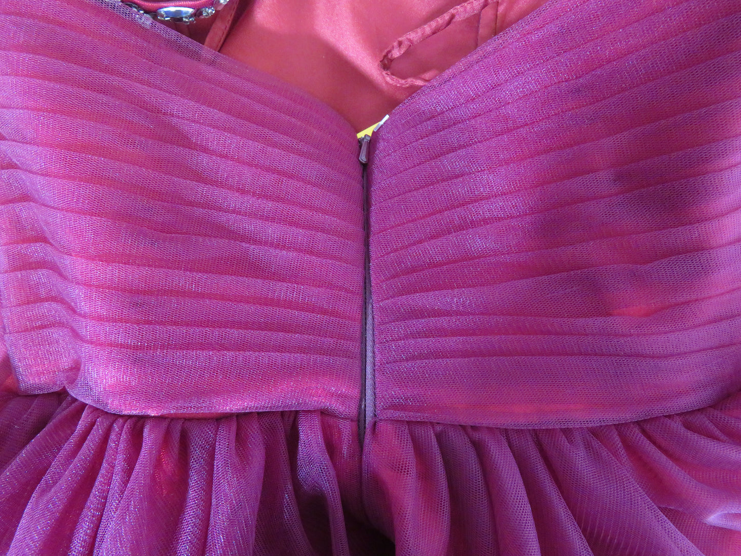 Red Prom Dress with Gem Detailing