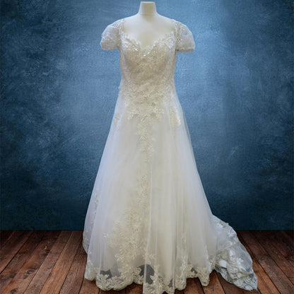 White Classic Wedding Dress