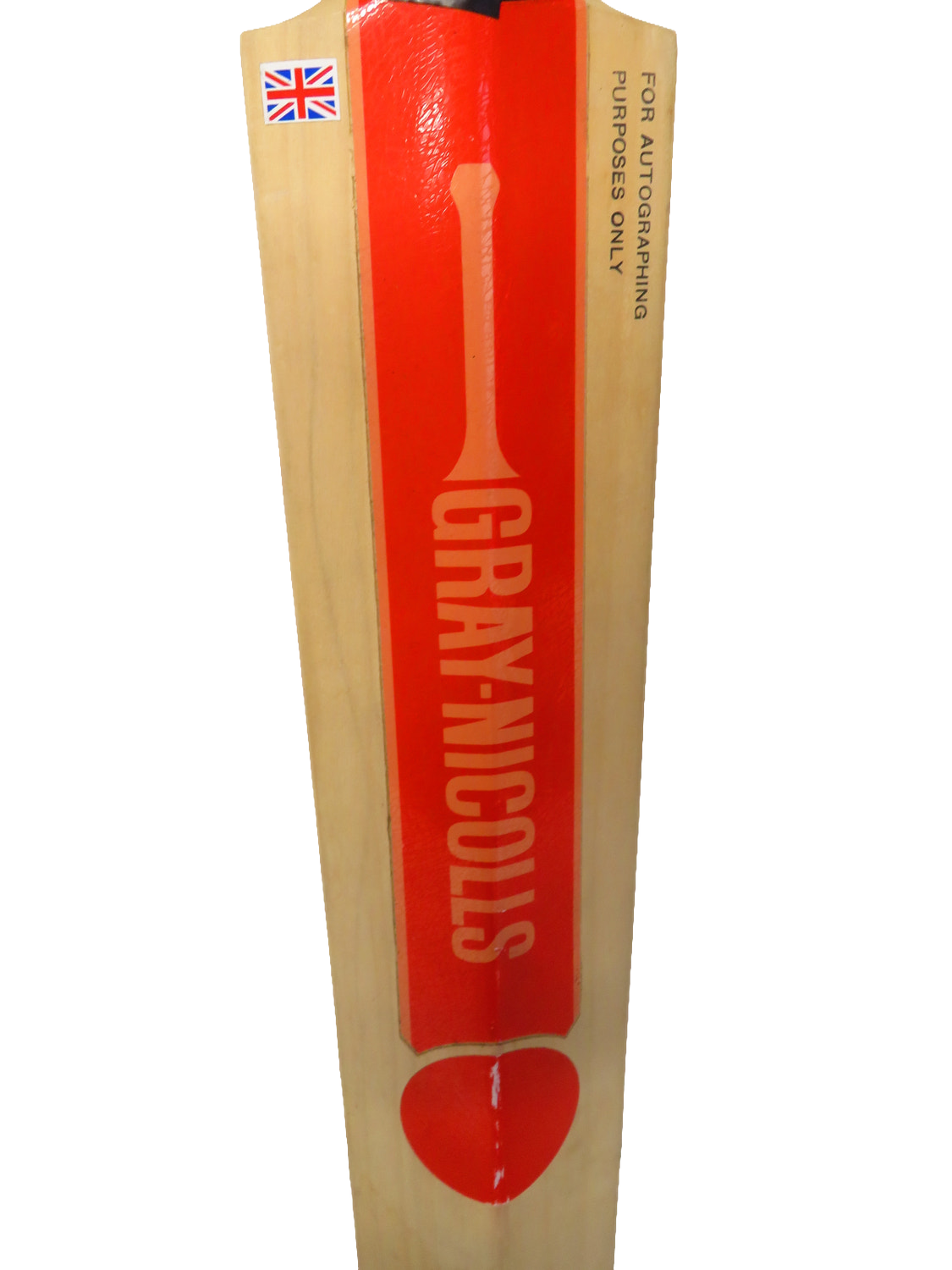 Gray-Nicolls Mini Cricket Bat Ashes 1989 Signed Geoff Marsh Australia Team XXXX