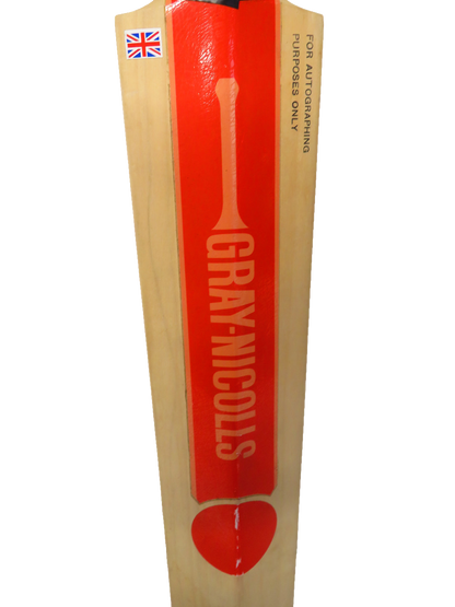Gray-Nicolls Mini Cricket Bat Ashes 1989 Signed Geoff Marsh Australia Team XXXX