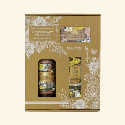 Indian Sandalwood Luxury Scented Hand & Body Gift Set