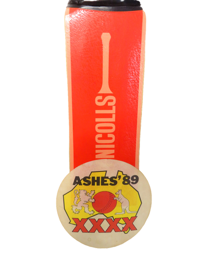 Gray-Nicolls Mini Cricket Bat Ashes 1989 Signed Geoff Marsh Australia Team XXXX