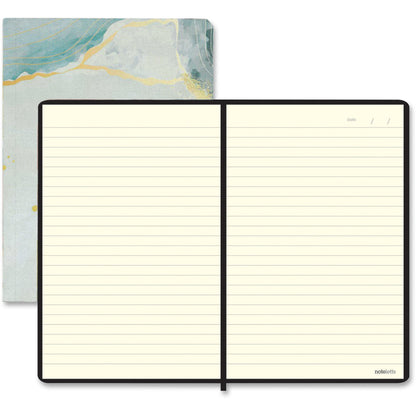 Compton Care A5 Hardback Notebook - Blue & Gold