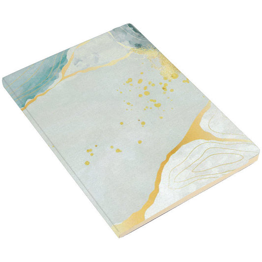 Compton Care A5 Hardback Notebook - Blue & Gold