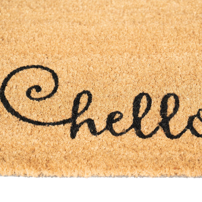 Coir Doormat Hello - 40x60cm