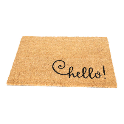 Coir Doormat Hello - 40x60cm