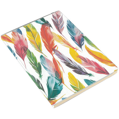 Compton Care A5 Hardback Notebook - Feathers
