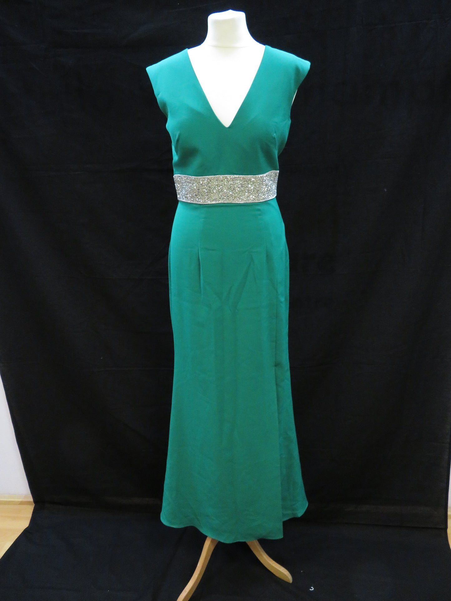 JS Collections - Green Prom Evening Gown