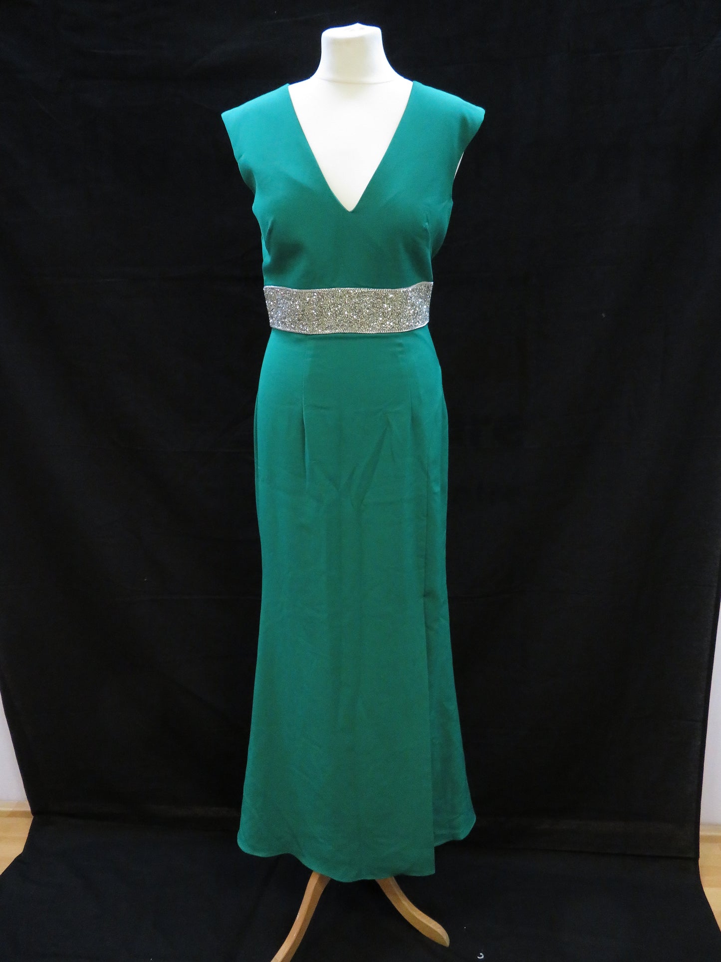 JS Collections - Green Prom Evening Gown