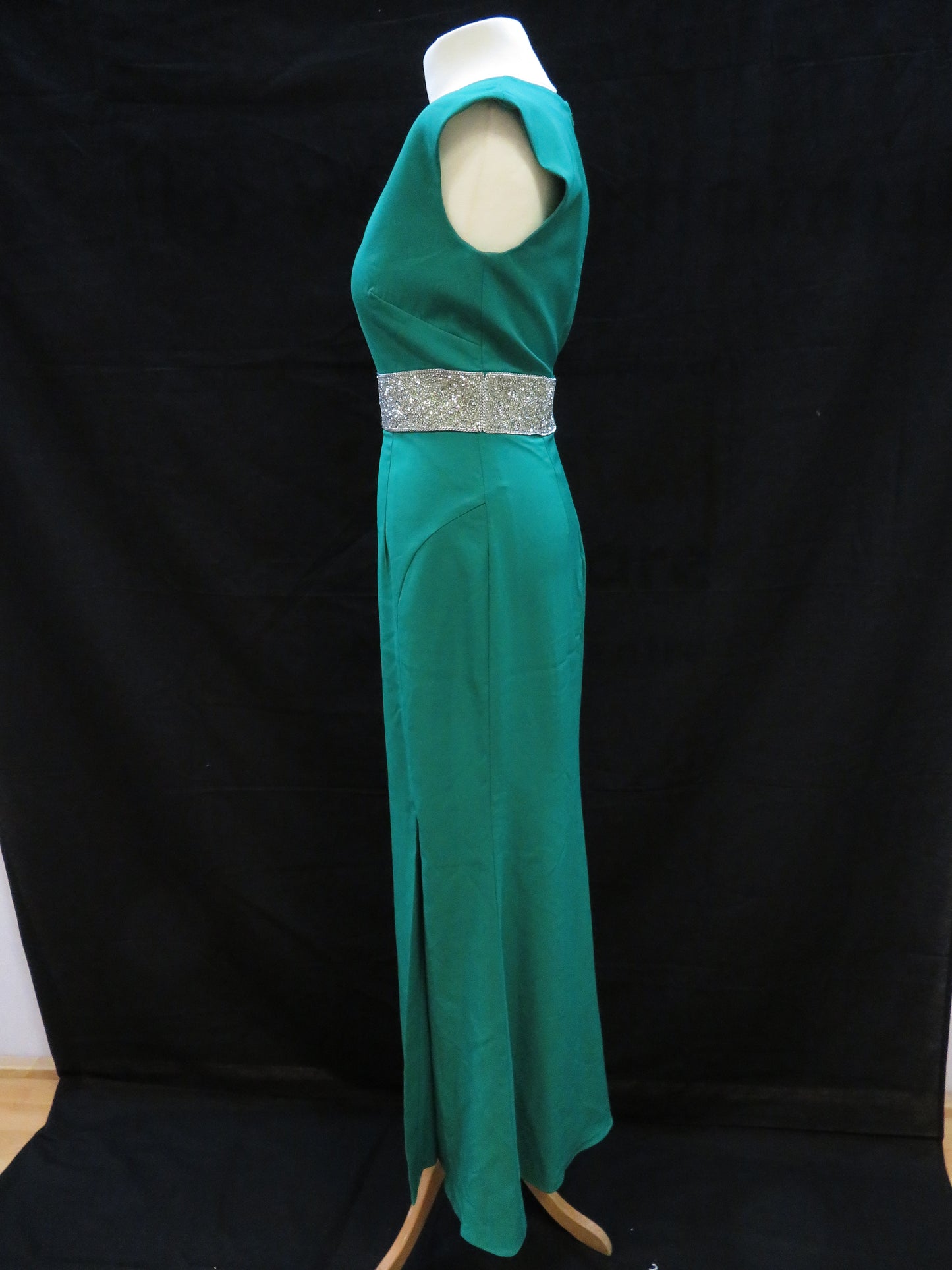 JS Collections - Green Prom Evening Gown