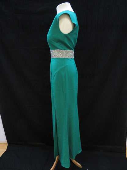 JS Collections - Green Prom Evening Gown
