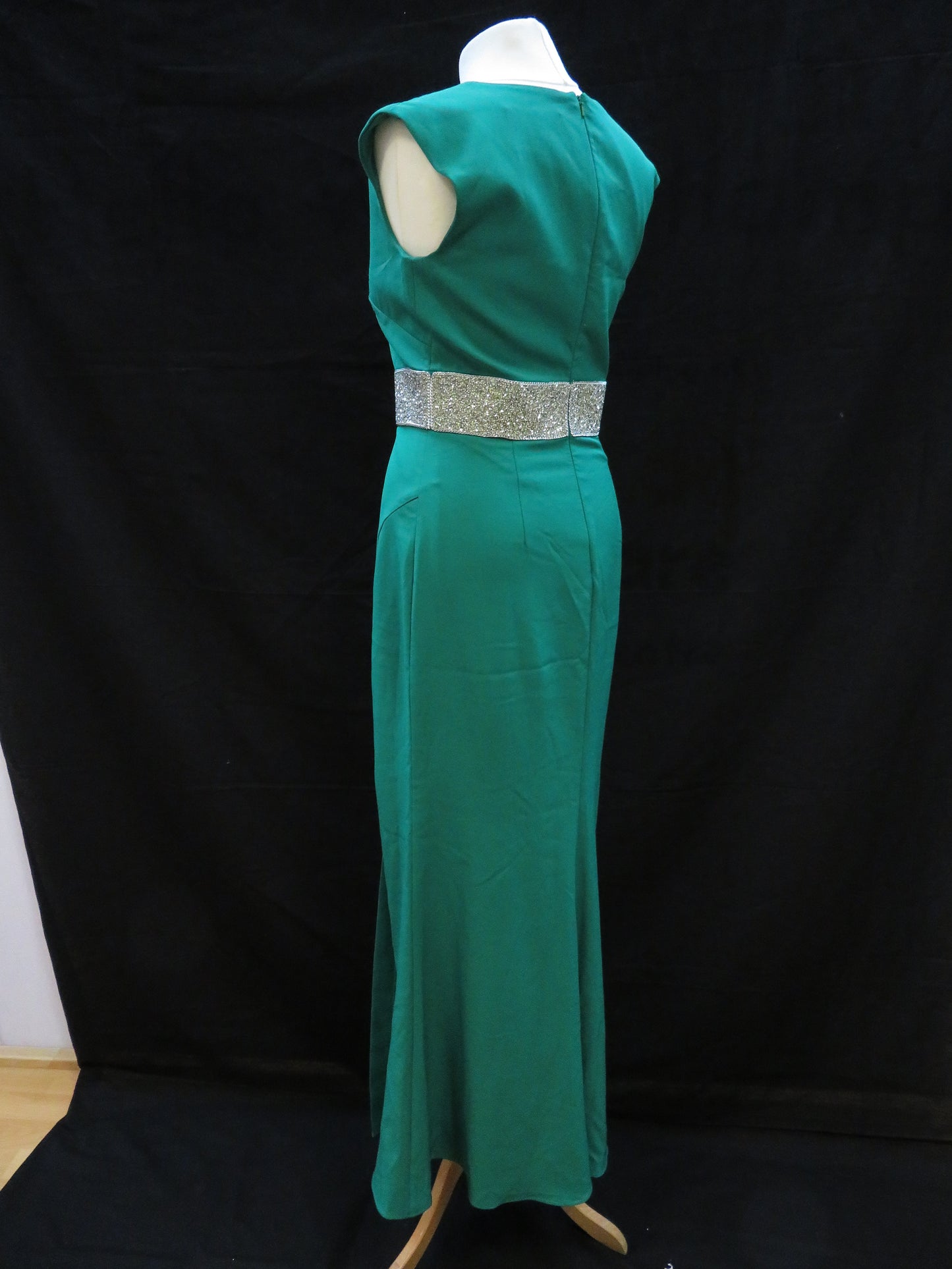 JS Collections - Green Prom Evening Gown