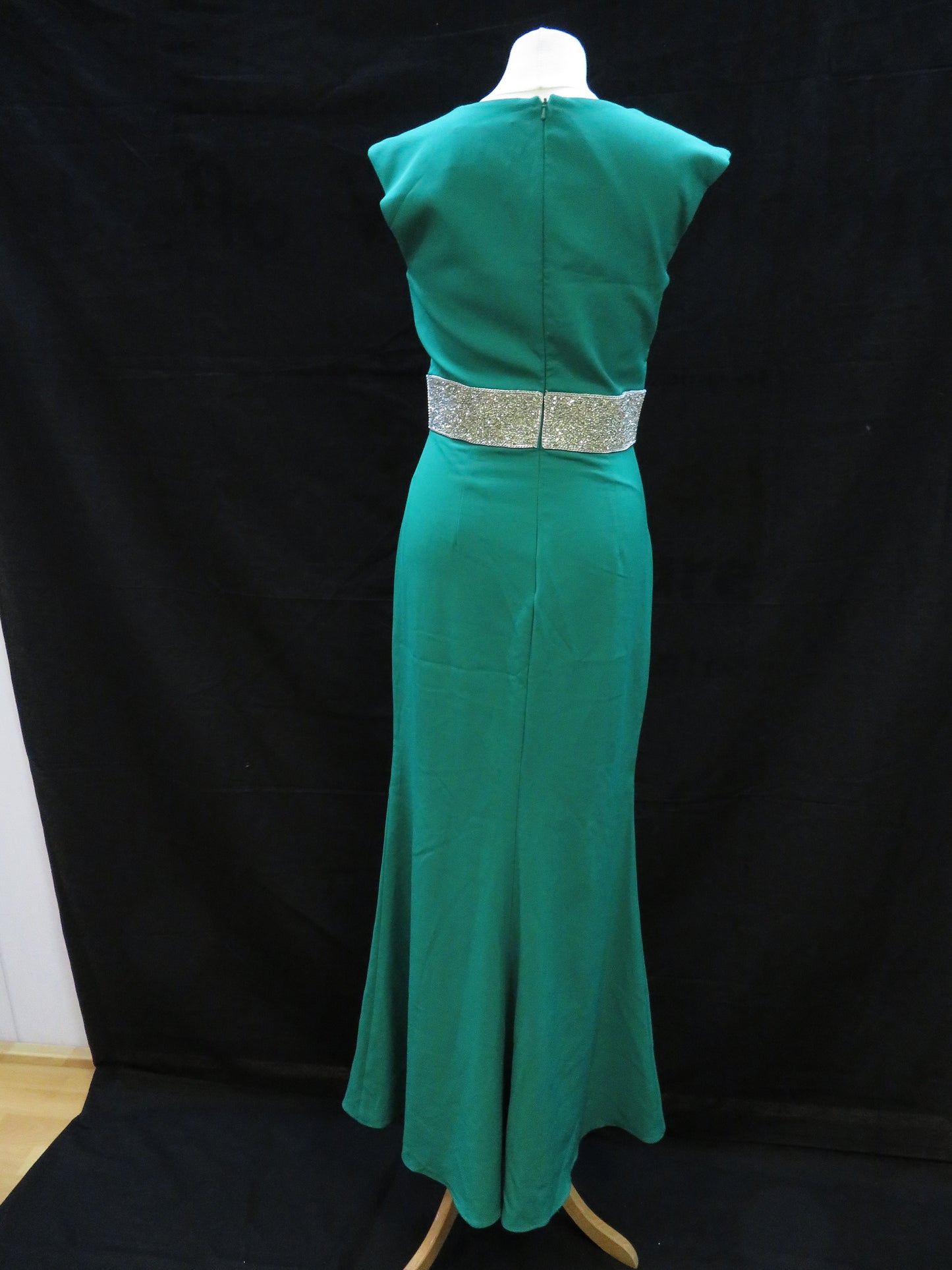 JS Collections - Green Prom Evening Gown