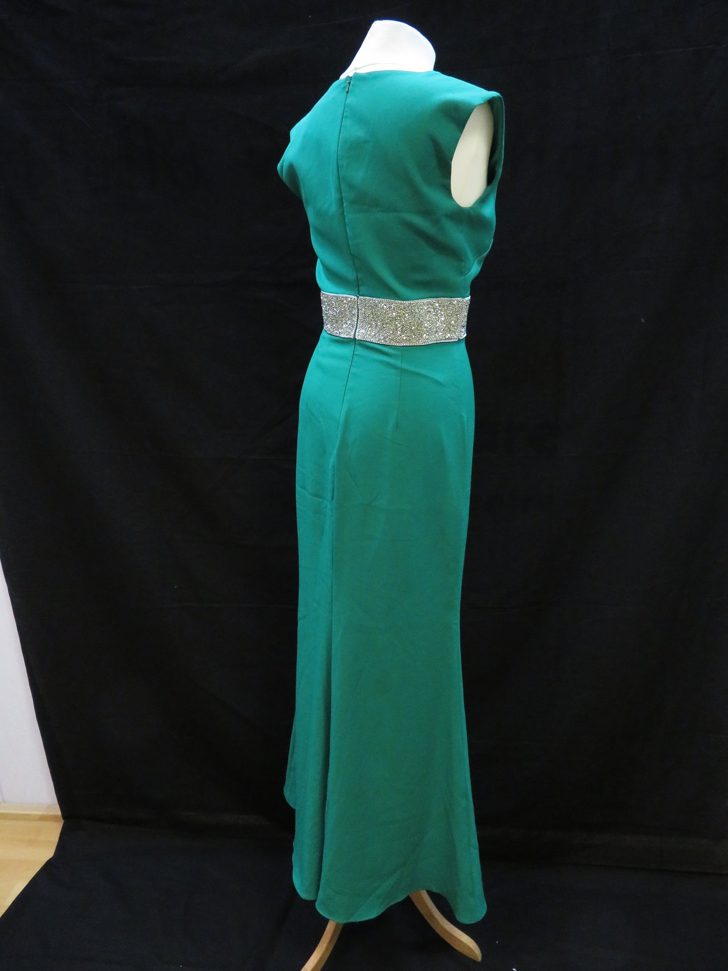 JS Collections - Green Prom Evening Gown