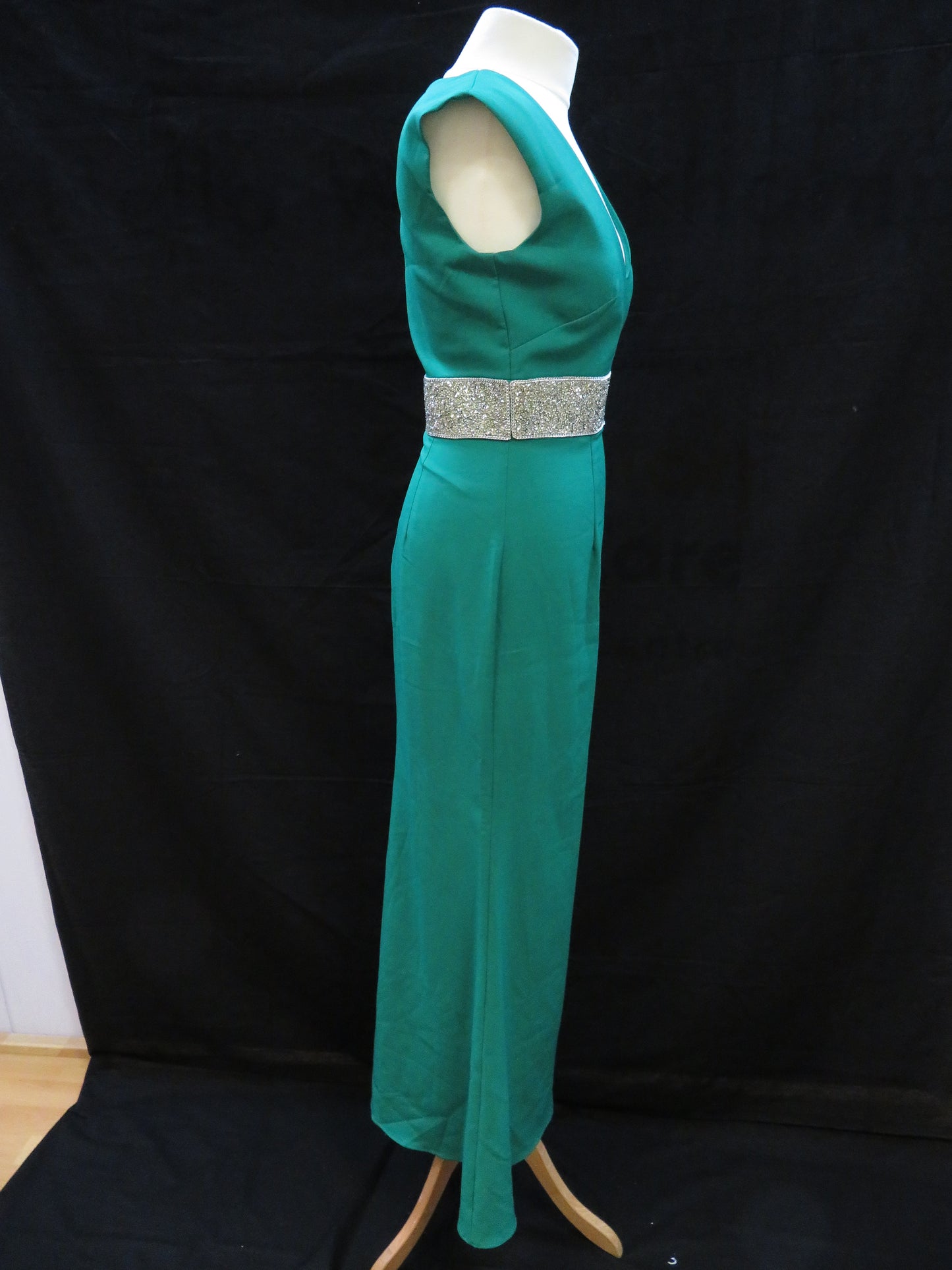 JS Collections - Green Prom Evening Gown