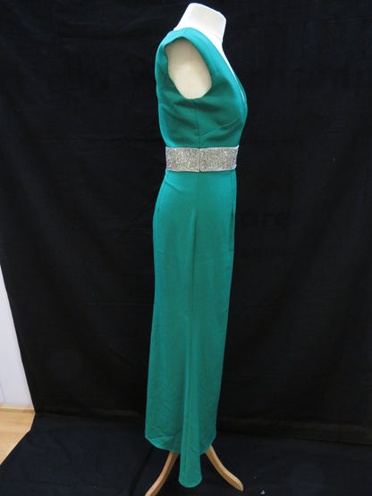 JS Collections - Green Prom Evening Gown