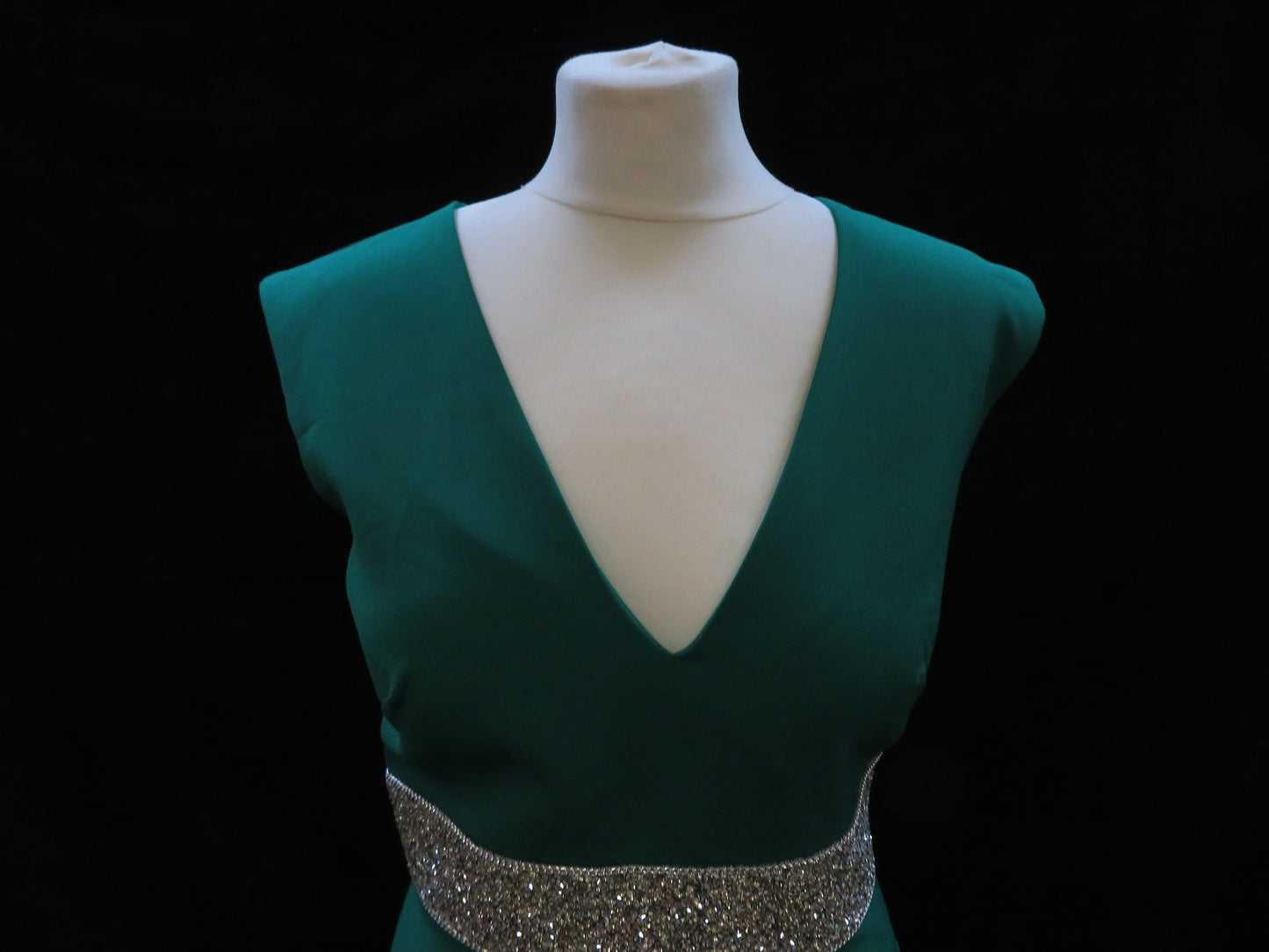 JS Collections - Green Prom Evening Gown