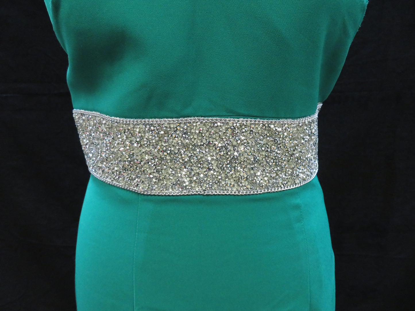 JS Collections - Green Prom Evening Gown
