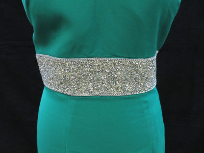 JS Collections - Green Prom Evening Gown