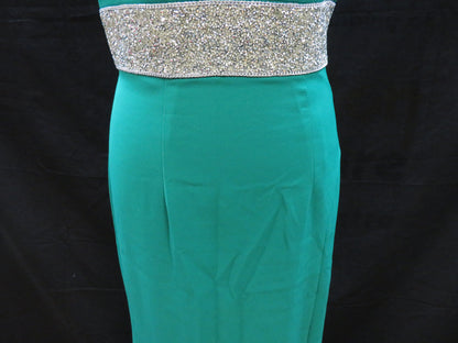 JS Collections - Green Prom Evening Gown