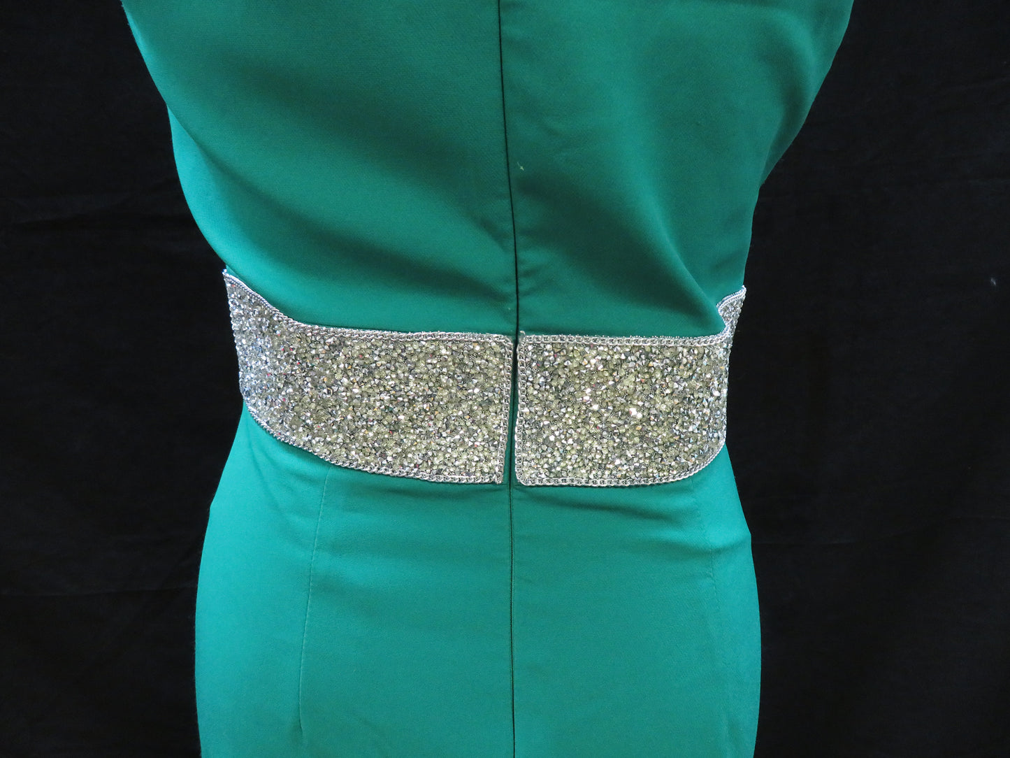 JS Collections - Green Prom Evening Gown