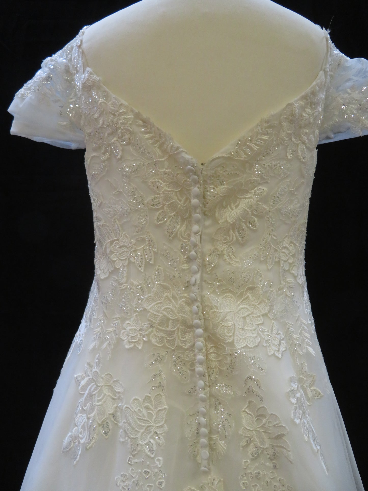 White Classic Wedding Dress