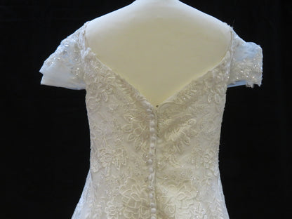 White Classic Wedding Dress