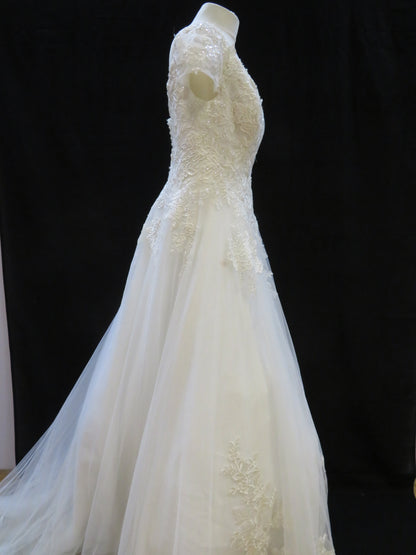 White Classic Wedding Dress