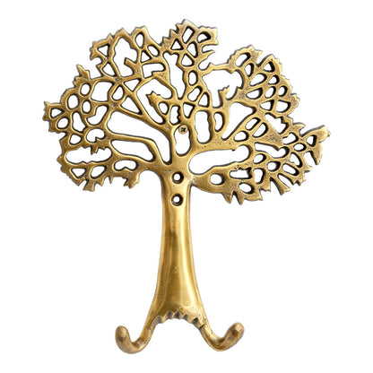 Antique Bronze Tree Of Life Hook - 27cm