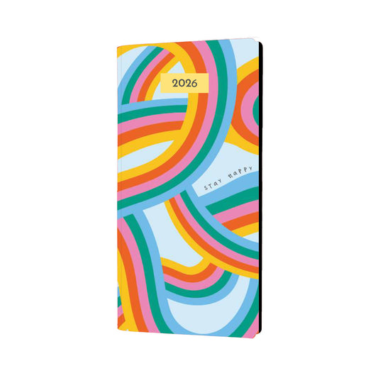 Compton Care 2026 Pocket Diary - Week to View - Rainbows