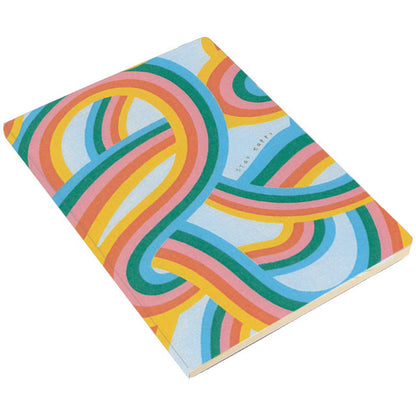 Compton Care A5 Hardback Notebook - Rainbows