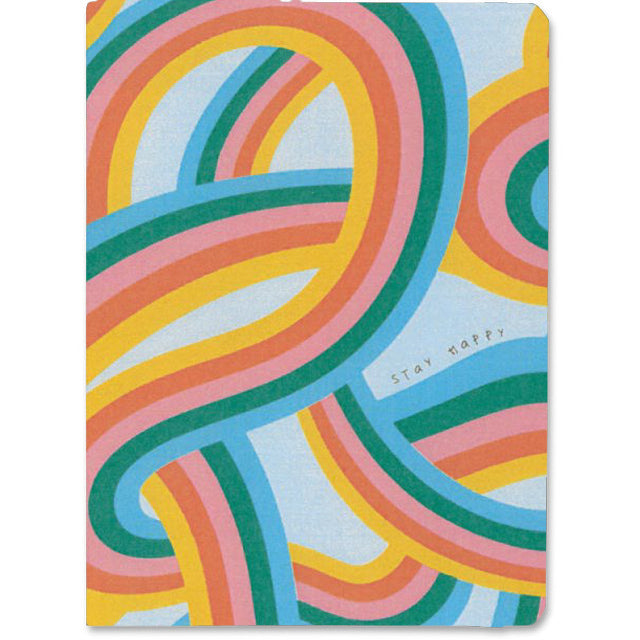 Compton Care A5 Hardback Notebook - Rainbows