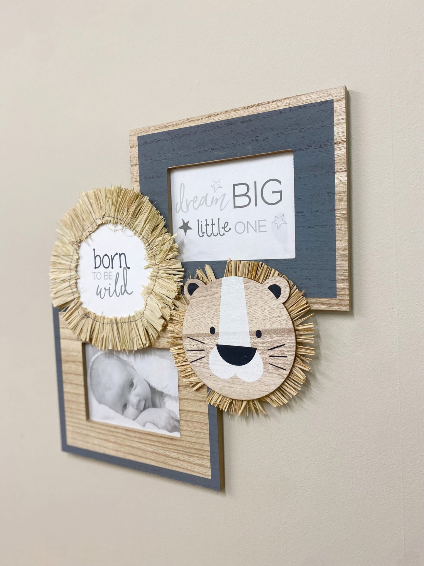 Double Lion Photograph Frame