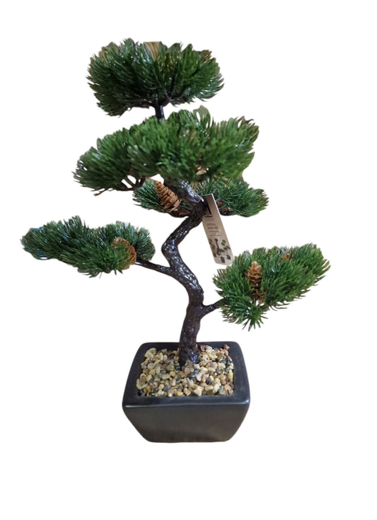 Bonsai Tree Decoration Fir Tree - 37cm