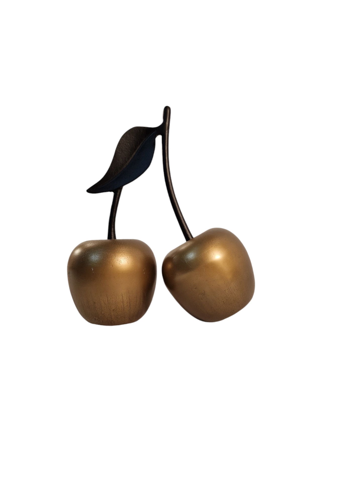 Gold Aluminium Cherry Ornament - 22.5cm