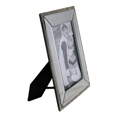 Freestanding Photo Frame With Crystal Detail