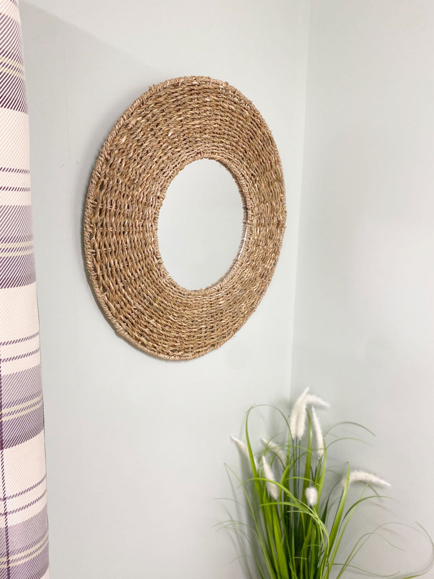 Natural Seagrass Mirror