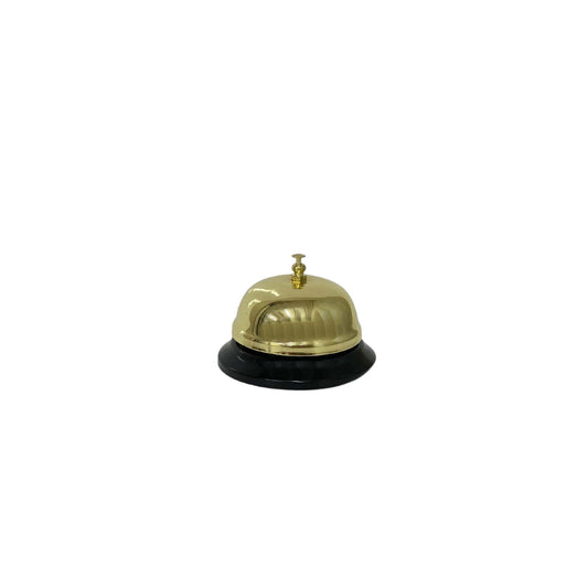 Black Desk Service Bell - 8.3cm