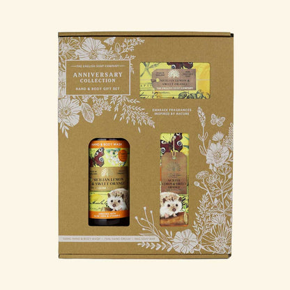 Sicilian Lemon & Orange Luxury Hand & Body Gift Set