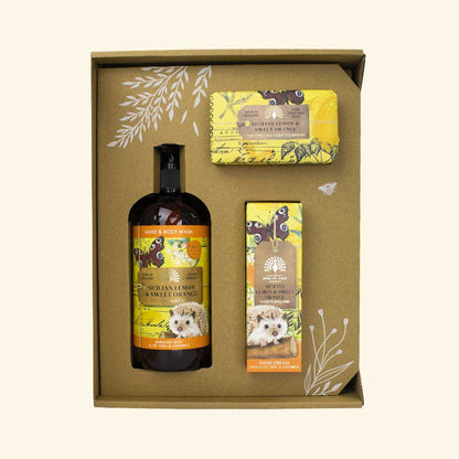 Sicilian Lemon & Orange Luxury Hand & Body Gift Set