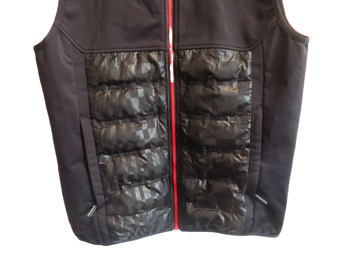 Puma Porsche Motorsport Gilet Bodywarmer EU M US S Black Red Mens Padded Zip